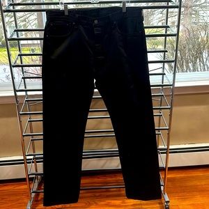Brand new black 501 fit men’s Levi jeans. 38 X 34